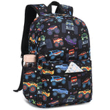 CAMTOP Kids Backpack for Boys, Preschool Toddler Backpack Kindergarten School Bookbag for Age 3 - 8(Monster Truck)