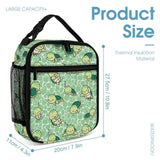 CaomeiWu Sea Turtle Backpack with Lunch Box & Pencil Case for Kids Girls Boys School, 16 Inch Cute Sea Turtle Bookbag, School Backpack for Students Children, Lightweight, Large Capacity