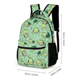 CaomeiWu Sea Turtle Backpack with Lunch Box & Pencil Case for Kids Girls Boys School, 16 Inch Cute Sea Turtle Bookbag, School Backpack for Students Children, Lightweight, Large Capacity
