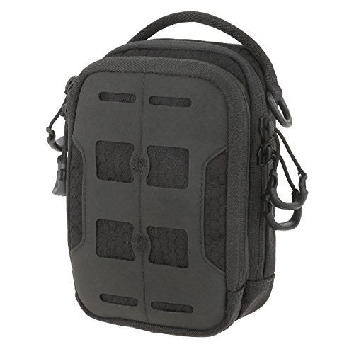 Cap Compact Admin Pouch (Black) | Backpacks4Less
