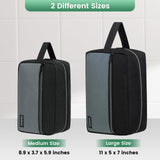 Carbrea Travel Toiletry Bag - Small Tavel Bag for Toiletries, Cosmetics, Accessories, Gifts - Black