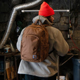 Carhartt 25L Classic Laptop Backpack, Durable Water - Resistant Pack W/ 15" Laptop Sleeve and Multiple Organizational Compartments, Contains PFAS, Blind Duck Camo