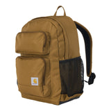 Carhartt 27L Classic Single - Compartment Backpack, Durable Pack with Laptop Sleeve and Duravax Abrasion Resistant Base, Brown
