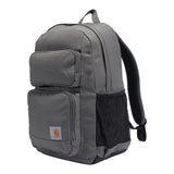 Carhartt 27L Classic Single - Compartment Backpack, Durable Pack with Laptop Sleeve and Duravax Abrasion Resistant Base, Gravel