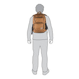 Carhartt 27L Single-Compartment Backpack, Durable Pack with Laptop Sleeve and Duravax Abrasion Resistant Base, Navy