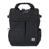 Carhartt 28L Nylon Cinch - Top Convertible Tote Backpack, Durable Pack with Laptop Sleeve, Black