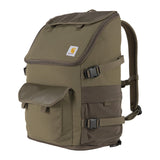 Carhartt 35L Nylon Workday Backpack, Durable Water - Resistant Pack with 15" Laptop Sleeve and Adjustable Shoulder Straps, Tarmac