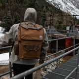 Carhartt 35L Nylon Workday Backpack, Durable Water - Resistant Pack with 15" Laptop Sleeve and Adjustable Shoulder Straps, Tarmac