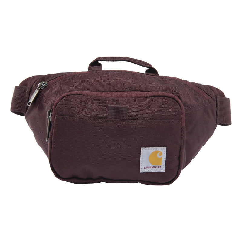 Carhartt Classic Adjustable Sling Bag, Durable, 600 - Denier Water Resistant Hip Pack, Essential Waist Pack (Port)