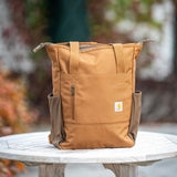 Carhartt Classic Convertible Backpack Tote, Durable Water Repellent Material W/ 17" Laptop Sleeve, Port