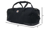 Carhartt Classic Duffels, Heavy - Duty Bag for Jobsite, Gym, & Travel, 35L, Black