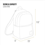 Carhartt Classic Mini Backpack, Durable, Water - Resistant Backpack with Adjustable Shoulder Straps, Port