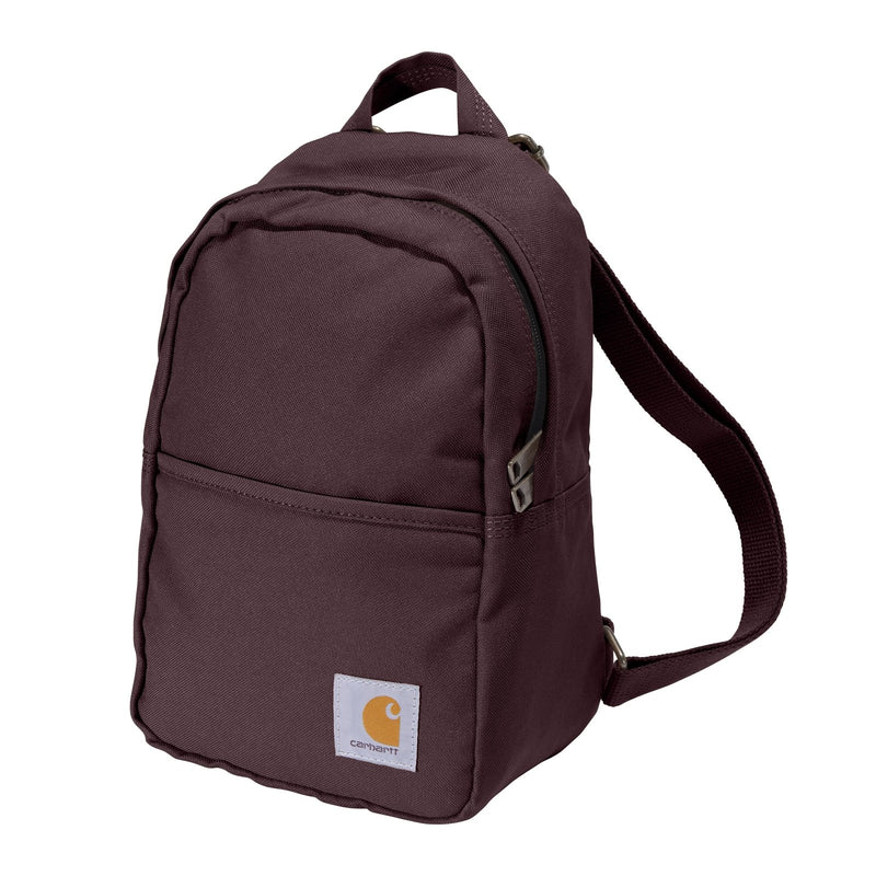 Carhartt Classic Mini Backpack, Durable, Water - Resistant Backpack with Adjustable Shoulder Straps, Port