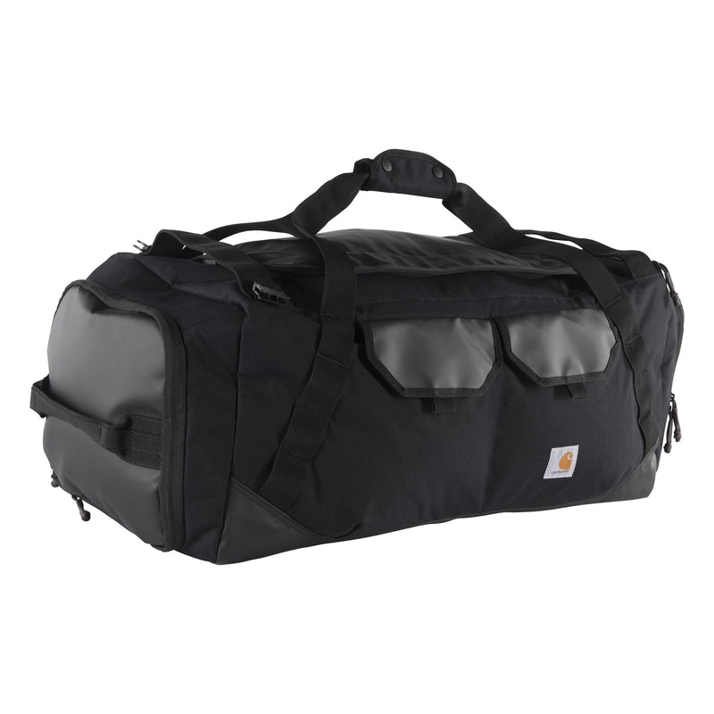 Carhartt Heavy Haul Utility Duffel Bag's, Water - Resistant Packable Bag for Jobsite, Gym, and Travel, Black, 75L