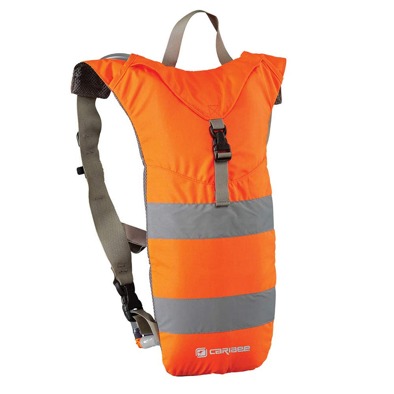 Caribee 3L Nuke Hi - Vis Hydration Backpack (Hi Vis Orange)