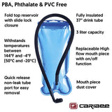 Caribee 3L Nuke Hi - Vis Hydration Backpack (Hi Vis Orange)