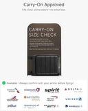 Carry On Luggage 22 x 14 x 9 Airline Approved, H1F Front Pocket Hardside Suitcase with Spinner Wheels, TSA Lock, Includes Tote Bag (FX-Lite, Beige, 3 Piece Sets)