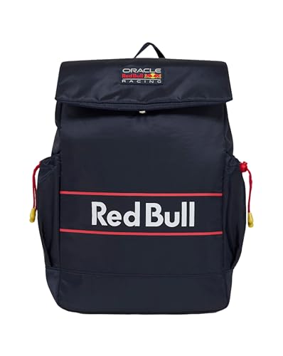 Castore Red Bull Racing F1 Oracle Team Official Backpack, Navy Blue with Red Accents, Sports Rucksack, Navy Blue, One Size | Backpacks4Less