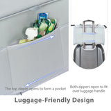 Cat, Dog Carrier for Pets up to 15 lbs, Soft - Sided Collapsible Pet Carrier with Upgraded Sturdy Base, Privacy Curtain and 2 Storage Bags, Cat Bag for Medium Cats and Small Dogs