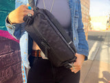 CAVET - 4.5l X - PAC Travel Sling Bag for Men & Women | Lightweight | Water & Theft Resistant Daypack for Hiking, Sightseeing & Adventure