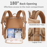 CEI - CEI Neoprene Diaper Bag Backpack Large Newborn Baby Maternity Bags Waterproof Travel Backpack for Mom Dad with Insulated Pockets,Changing Pad