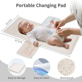 CEI - CEI Neoprene Diaper bag Backpack Waterproof Baby Changing Bags for Mom and Dad with Changing Pad Large Travel Maternity Tote with Insulated Pockets and Organised Compartments (Oat)