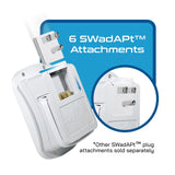 Ceptics 35W Universal Travel Adapter Kit – 2 USA sockets, USB - A, USBC, 1x PD 35W USB - C and USBC Cable, Surge Protected, Plugs for EU, UK, China, AU, Japan - for Laptop, Phone, Camera - ETL Tested