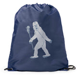 ChalkTalkSPORTS Guys Lacrosse Sport Pack Drawstring Bag | Yeti Laxer | Navy | Backpacks4Less