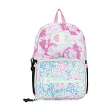 Champion 2-Piece Munch Backpack with Lunch Box Kit Bag (Blue/Pink)