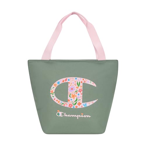 Champion Kids' Fresh Insulated Lunch Tote with Carry Handle, No Leak Cooler Bag for Daily Use, Olive, One Size | Backpacks4Less