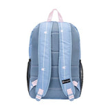 Champion Kids' Merit Backpack with Padded Straps, Water Bottle Pocket and Laptop Compartment for Daily Use, Endless Sky/White/Rose, One Size