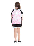 Champion Kids' Youth Backpacks & Lunch Kit Combo, Pink Candy/Aruba Blue, One-Size
