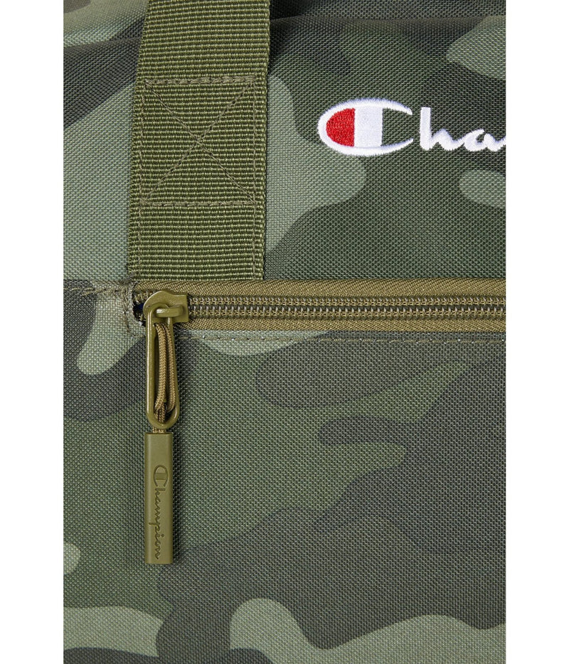 Champion Unisex Adult Logo Duffel Bags, Camo/Cargo Olive, One Size US
