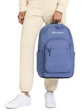 Champion Women's Council Laptop Backpack with Padded Adjustable Straps, Water Bottle Pocket for Work, Travel, Commute, Seven Seas Blue, One Size