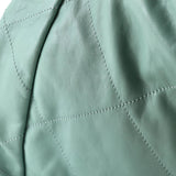 Chanel, Pre - Loved 22 Chain Backpack Quilted Calfskin Medium, Green