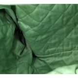 Chanel, Pre - Loved 22 Chain Backpack Quilted Calfskin Medium, Green