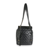 Chanel, Pre - Loved Black Quilted Calfskin Urban Spirit Backpack, Black