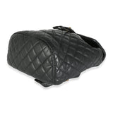 Chanel, Pre - Loved Black Quilted Calfskin Urban Spirit Backpack, Black