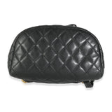 Chanel, Pre - Loved Black Quilted Calfskin Urban Spirit Backpack, Black