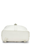 Chanel, Pre - Loved Caviar Backpack Large, White