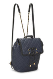 Chanel, Pre - Loved Caviar ; Filigree Backpack, Navy