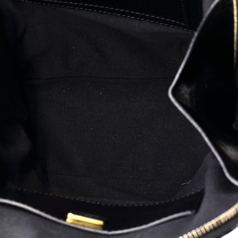 Chanel, Pre - Loved My Pocket Backpack Quilted Shiny Calfskin, Black