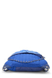 Chanel, Pre - Loved Nylon Coco Neige Drawstring Backpack, Blue