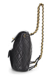 Chanel, Pre - Loved Quilted Lambskin Classic Backpack, Black