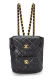 Chanel, Pre-Loved Quilted Lambskin Classic Backpack, Black