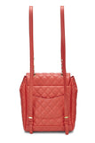 Chanel, Pre - Loved Quilted Lambskin Urban Spirit Backpack Small, Red