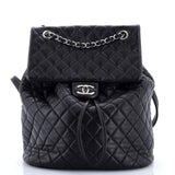 Chanel, Pre-Loved Urban Spirit Backpack Quilted Lambskin Large, Black