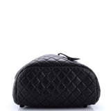 Chanel, Pre - Loved Urban Spirit Backpack Quilted Lambskin Large, Black