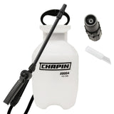 Chapin 20004 Pump Sprayer, 1-Gallon SureSpray Translucent Tank with an Easy Fill Funnel-Top Opening, Adjustable Cone Nozzle & 34