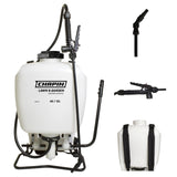 Chapin 60114 Backpack Sprayer, 4‑Gallon Pump Sprayer, Translucent Poly Tank, 3‑Stage Filtration, Adjustable Poly Cone Nozzle & 20